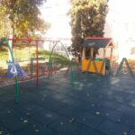 Буратино, детские площадки и ремонт дорог в Лисичанске